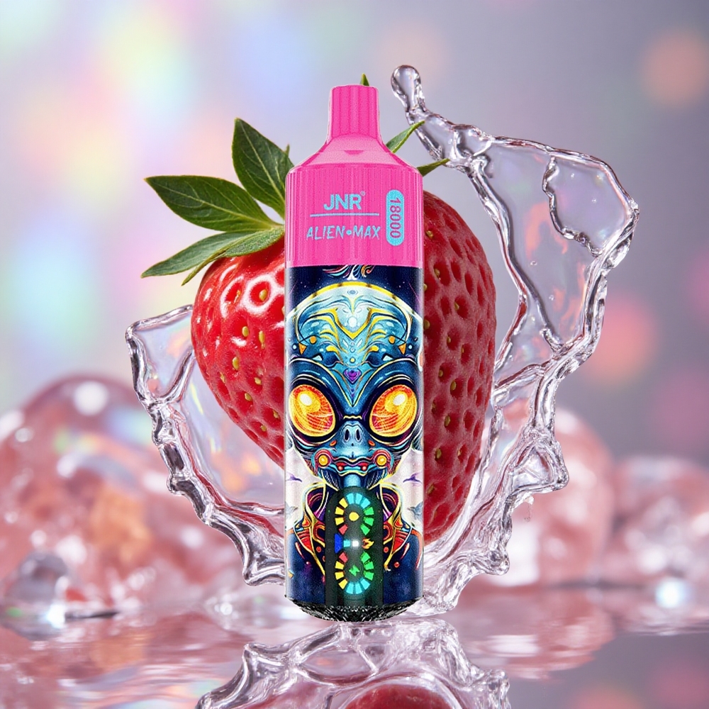 Јагода Лед JNR Alien Max 18000 Puffs Дуал Меш Коил