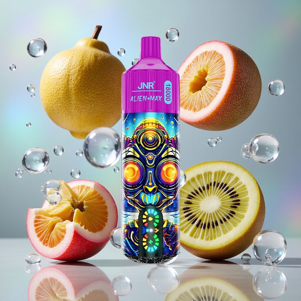 Kiwi Pasija Guava JNR Alien Max 18000 Puffs Дуал Месх Цоил