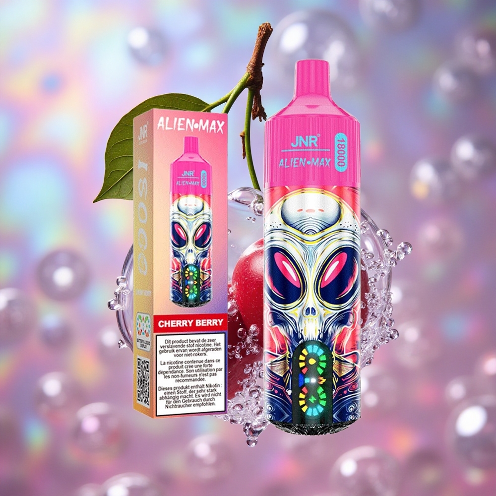 Trešnja-Bobi JNR Alien Max 18000 Puffs Дуал Месх Цоил