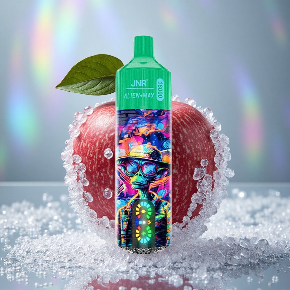 Zamrznuta Jabuka JNR Alien Max 18000 Puffs Дуал Месх Цоил