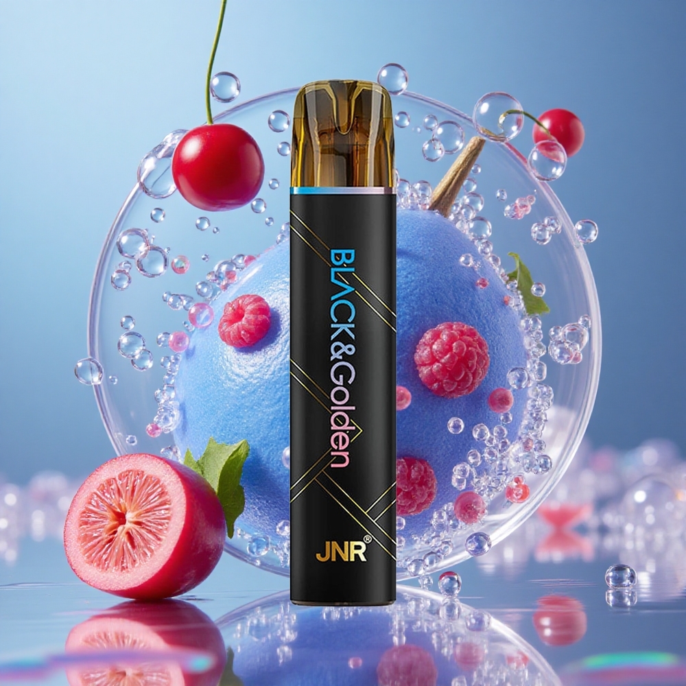 Plava Malina Trešnja JNR Black&Golden 800 Puffs Једнократни Вапе