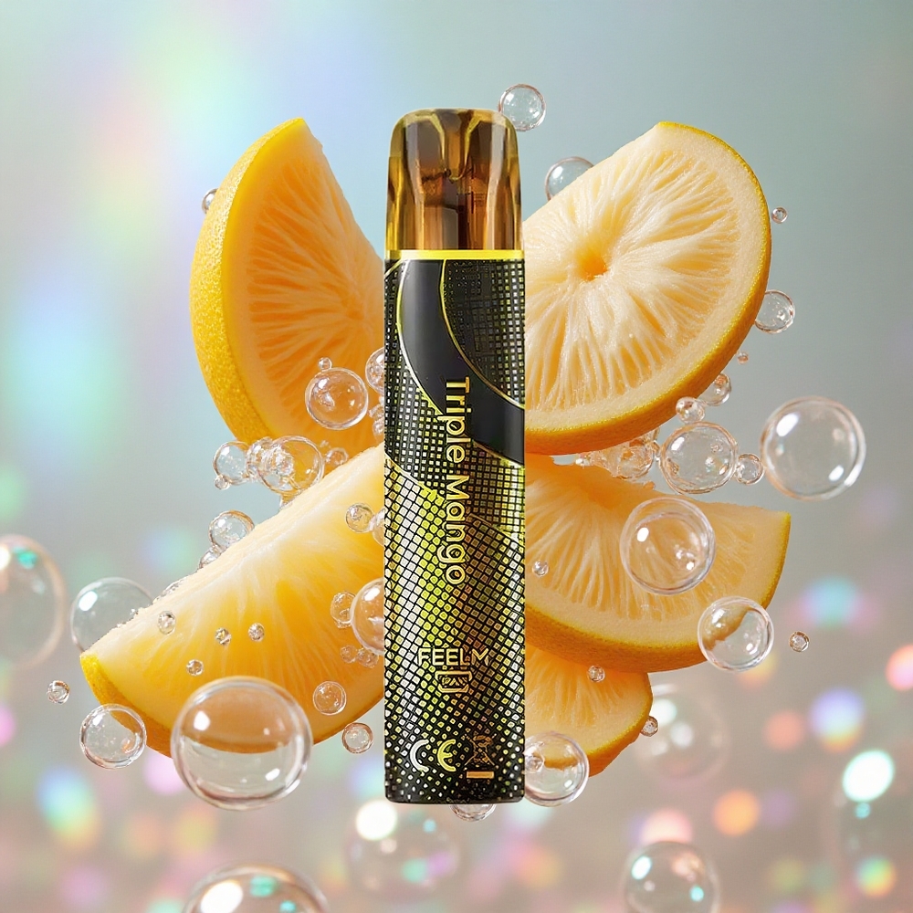 Triple Mango JNR Black&Golden 800 Puffs Једнократни Вапе