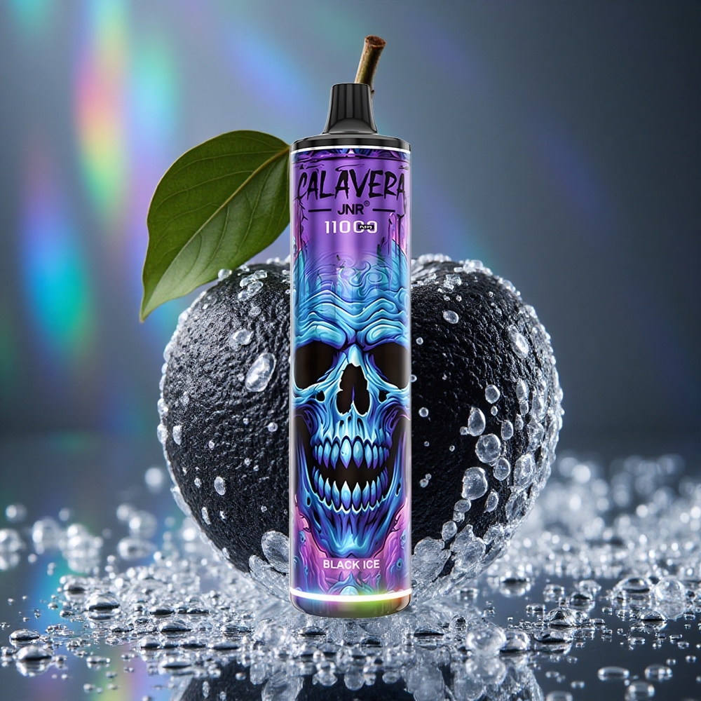 Crni Led Kombinacija JNR Calavera 11000 Puffs Тип-Ц пуњење
