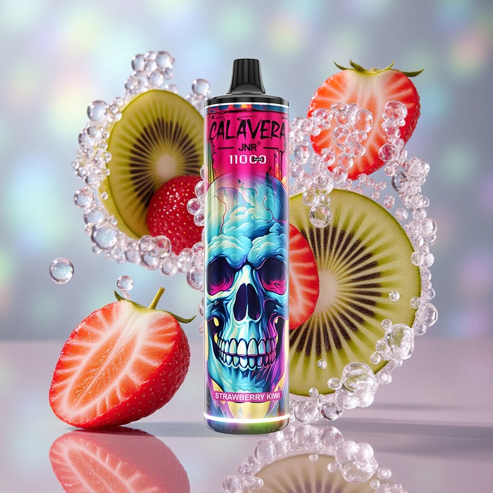 Јагода Киви JNR Calavera 11000 Пуфова 850мАх батерија