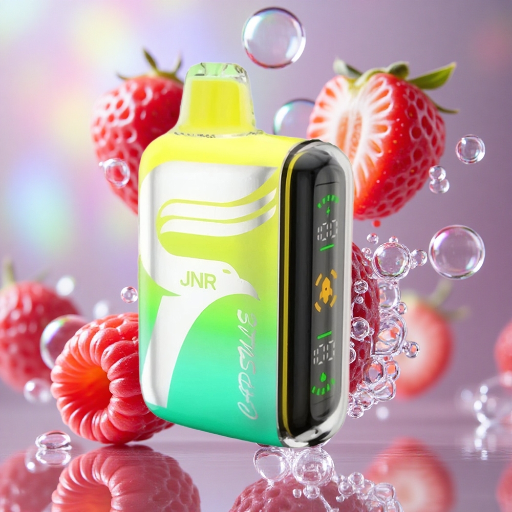 Јагода Малина Трешња JNR Capsule 15000 Puffs Дуал Меш Коил