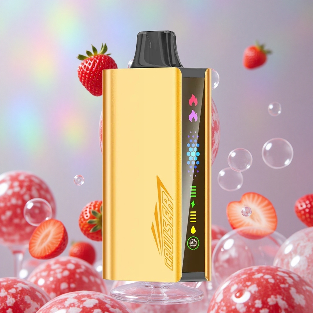 Јагода Chupa Chups JNR Cruiser 12000 Puffs Дуал Мод