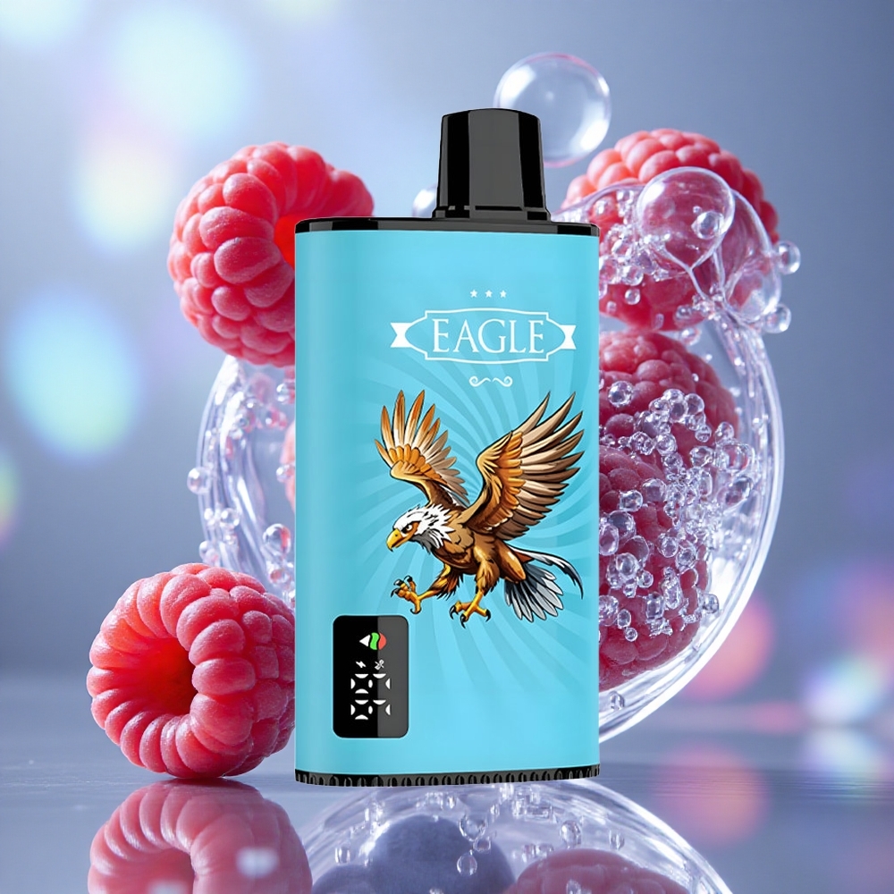 Boravnica i Malina JNR EAGLE Smart 23000 Puffs са Дигитал Сцреен