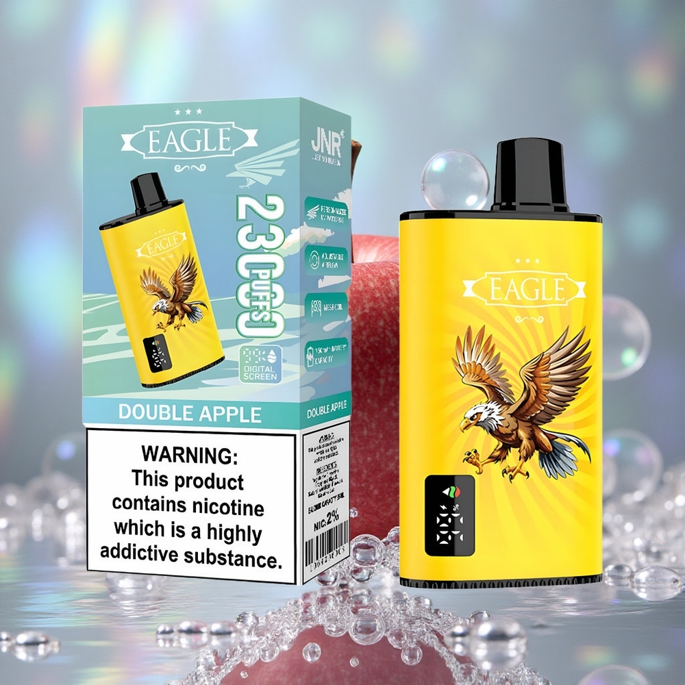 Dvostruka Jabuka JNR EAGLE Smart 23000 Puffs Дигитал Сцреен