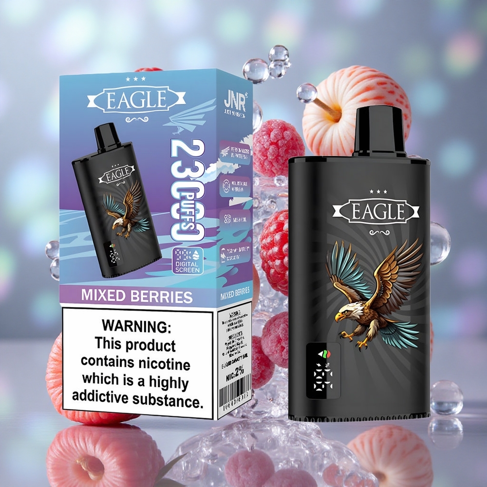 Мешовите бобице JNR EAGLE Smart 23000 Puffs Дигитални екран