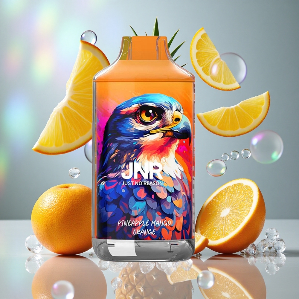 Ananas Mango Narandža JNR Falcon 16000 Puffs Дуал Месх Цоил