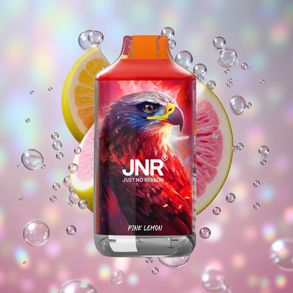 Roze Limunada JNR Falcon 16000 Puffs Дуал Месх Цоил