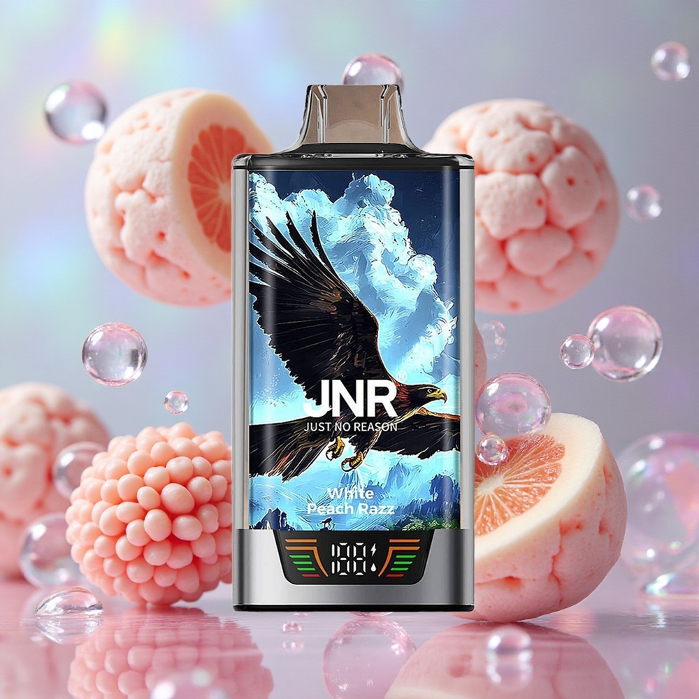 Breskva Malina JNR Falcon Pro 28000 Puffs Dual Mesh