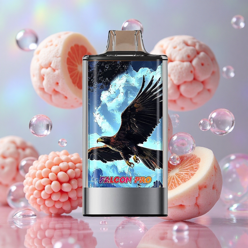 Breskva Malina JNR Falcon Pro 28000 Puffs Dual Mesh