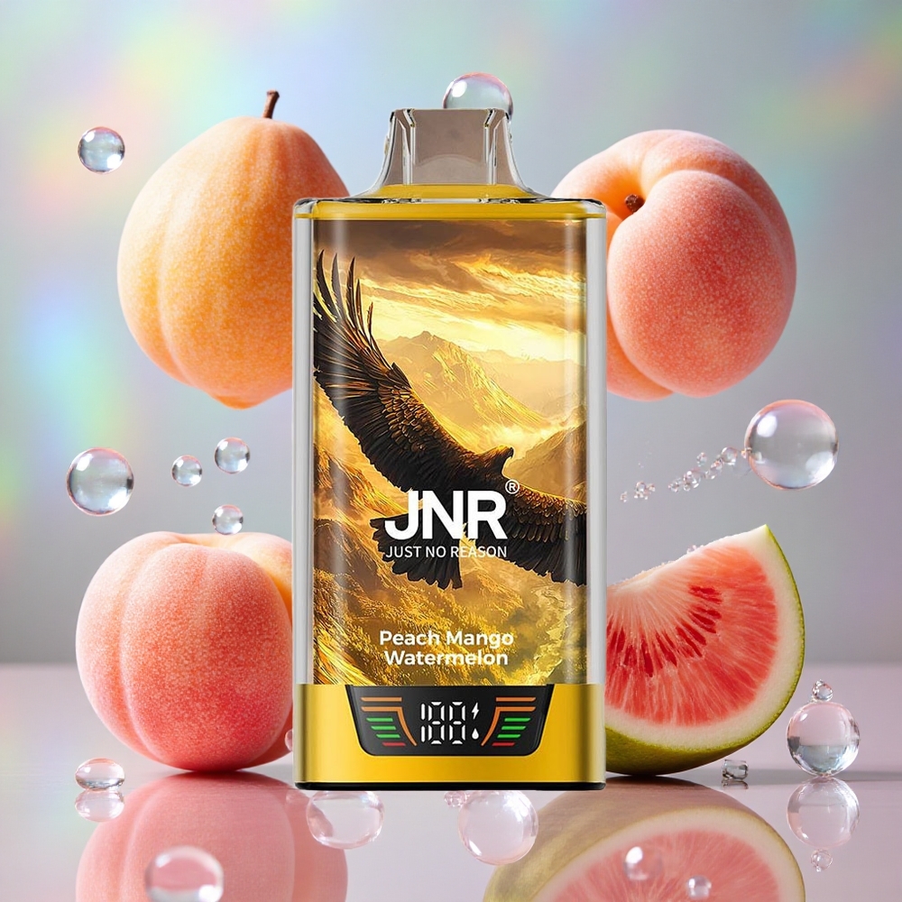 Breskva Mango Lubenica JNR Falcon Pro 28000 Puffs Дуал Месх Цоил