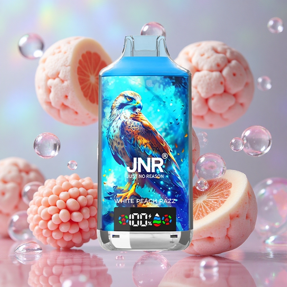 Bela Breskva Malina JNR Falcon X 18000 Puffs Дуал Месх Цоил