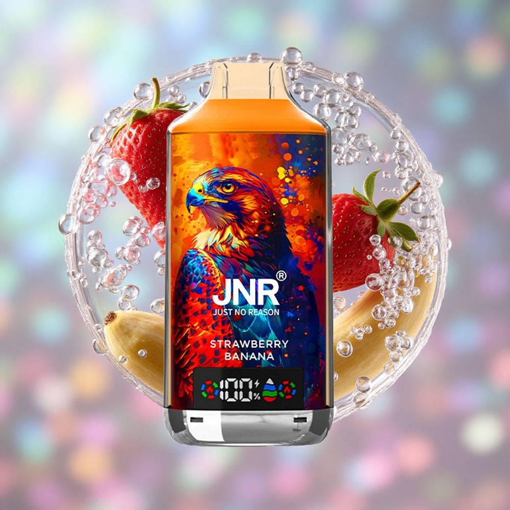 Jagoda Banana JNR Falcon X 18000 Puffs Дуал Месх Цоил