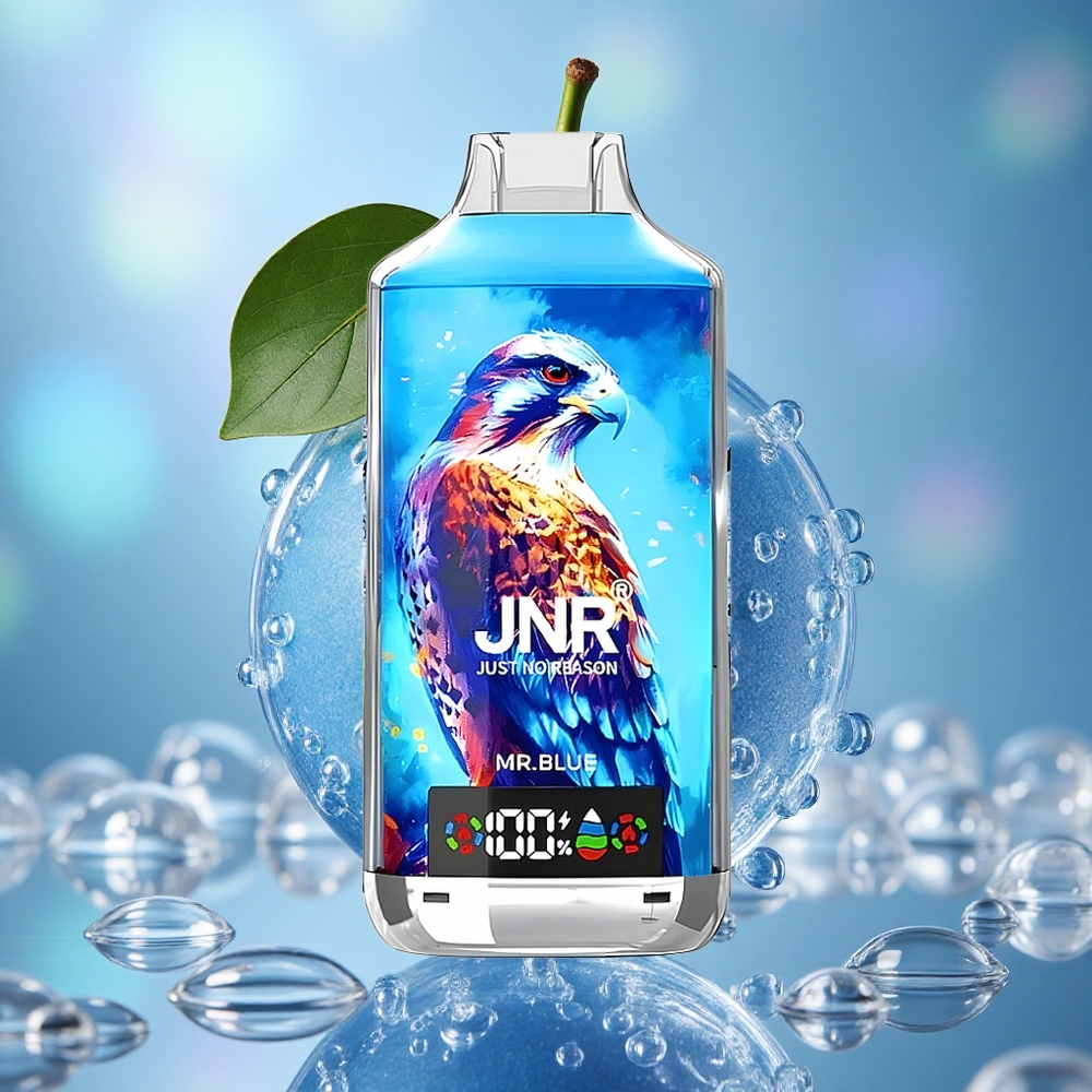 Plava Kombinacija JNR Falcon X 18000 Puffs Дуал Месх Цоил