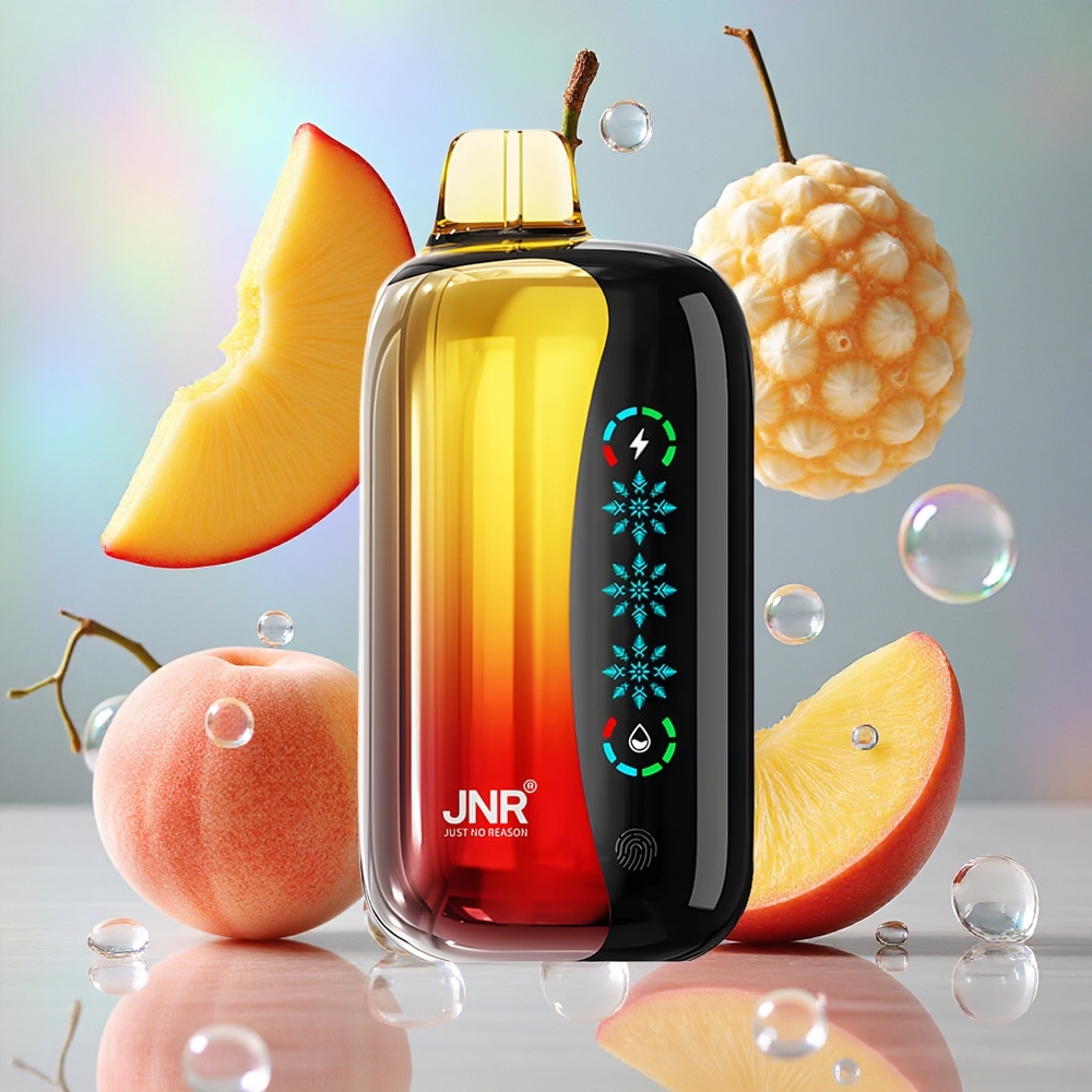 Breskva Mango Ananas JNR Flex Ice 21000 Puffs Подесиви проток ваздуха