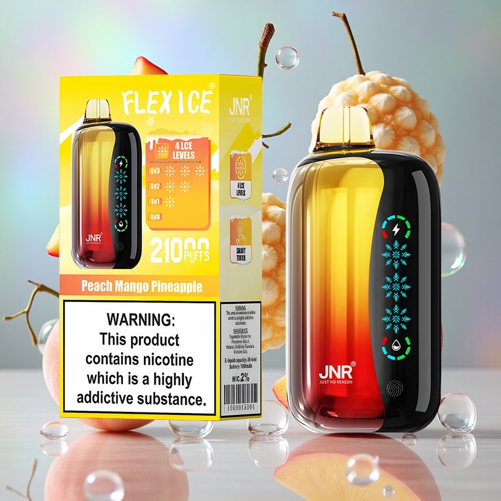 Breskva Mango Ananas JNR Flex Ice 21000 Puffs Подесиви проток ваздуха