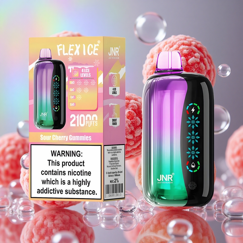 Kisela Trešnja Gume JNR Flex 21000 Puffs Подесиви проток ваздуха