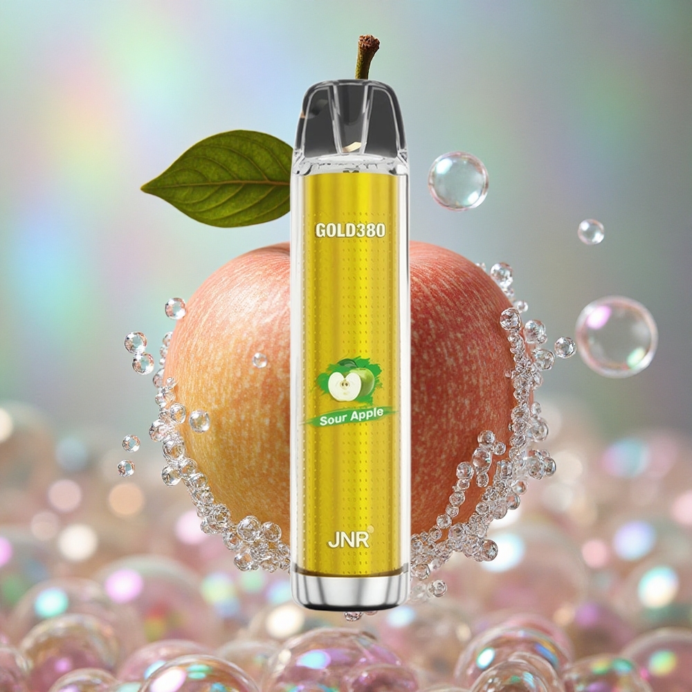 Kisela Jabuka JNR Gold380 6000 Puffs 1500mAh Батерија