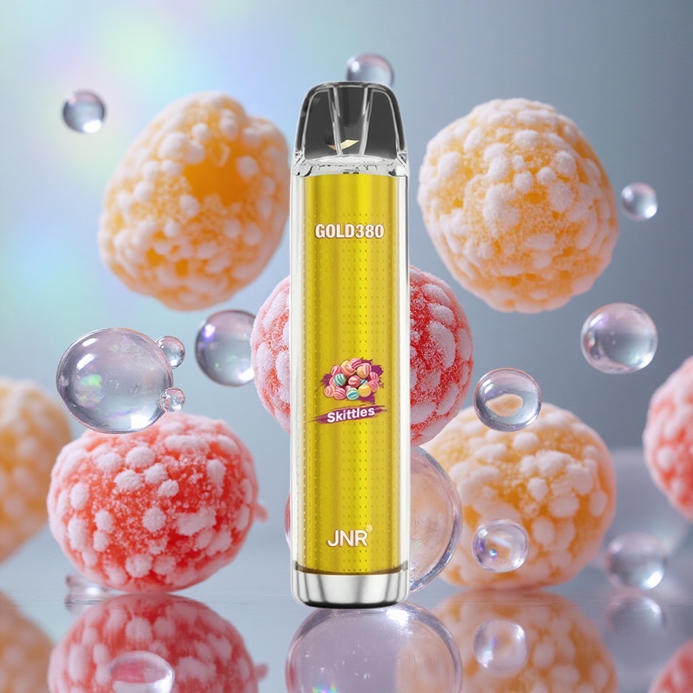 Skittles JNR Gold380 6000 Puffs Једнократни Вапе 1500mAh Батерија