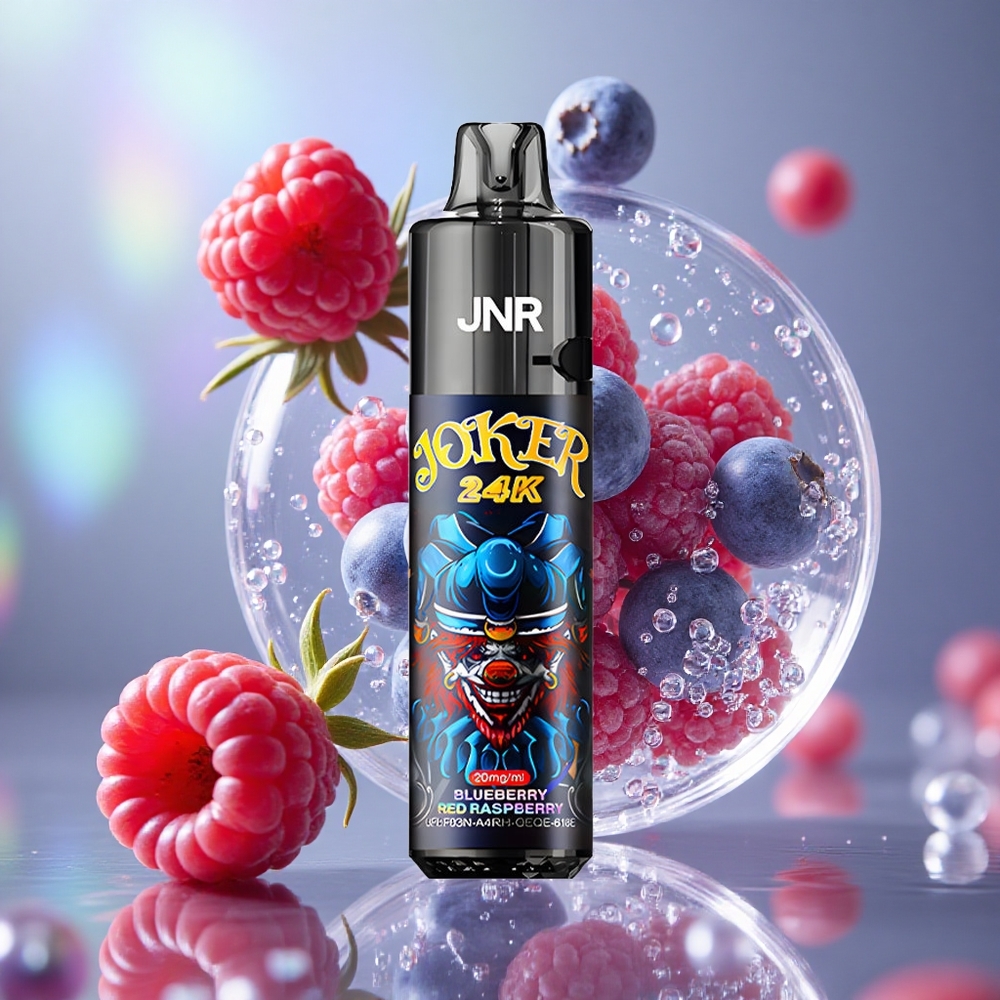 Borovnica Crvena Malina JNR Joker 24K Puffs Једнократни Вапе 24000 Puffs