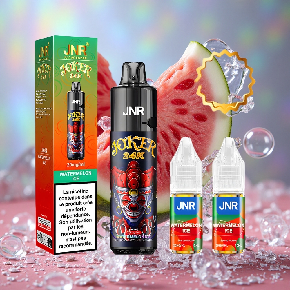 Лубеница лед JNR Joker 24K Puffs 24000 уста Рефилабилни Pod