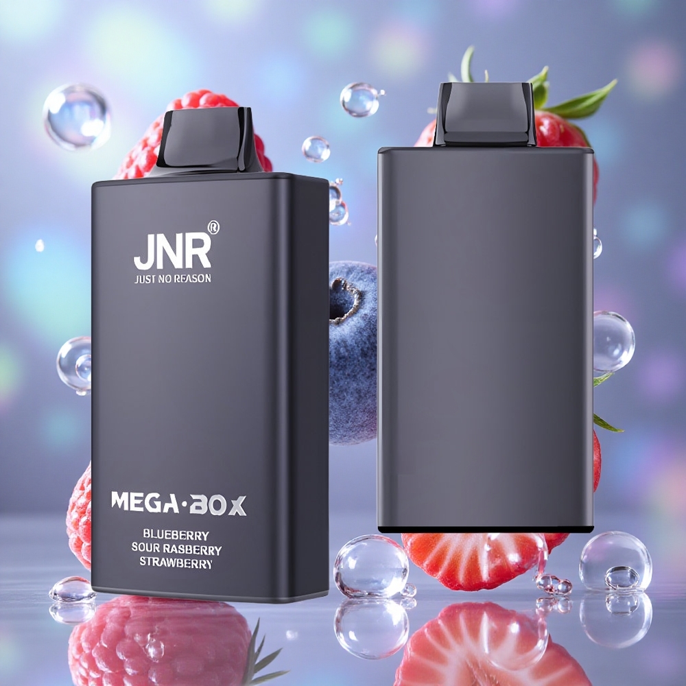 Borjnica-Kisela Malina-Jagoda JNR Mega Box 25000 Puffs Дуал Месх Цоил
