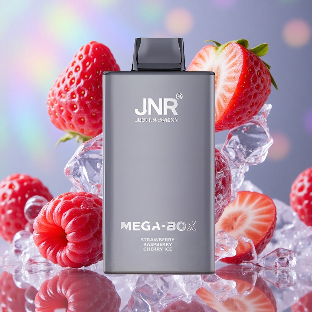Јагода Малина Трешња Лед JNR Mega Box 25000 Пуфова Дуал Месх Цоил