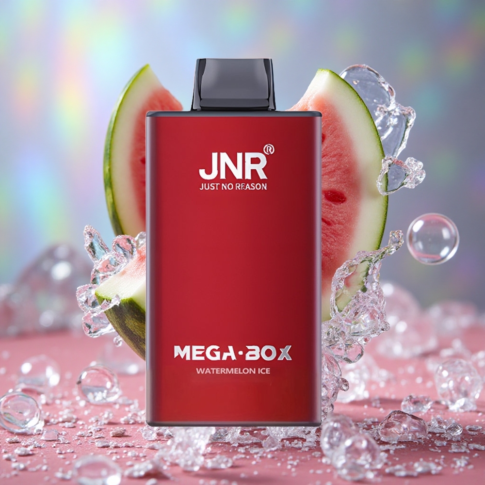 Лубеница лед JNR Mega Box 25000 Puffs Дуал Месх Цоил