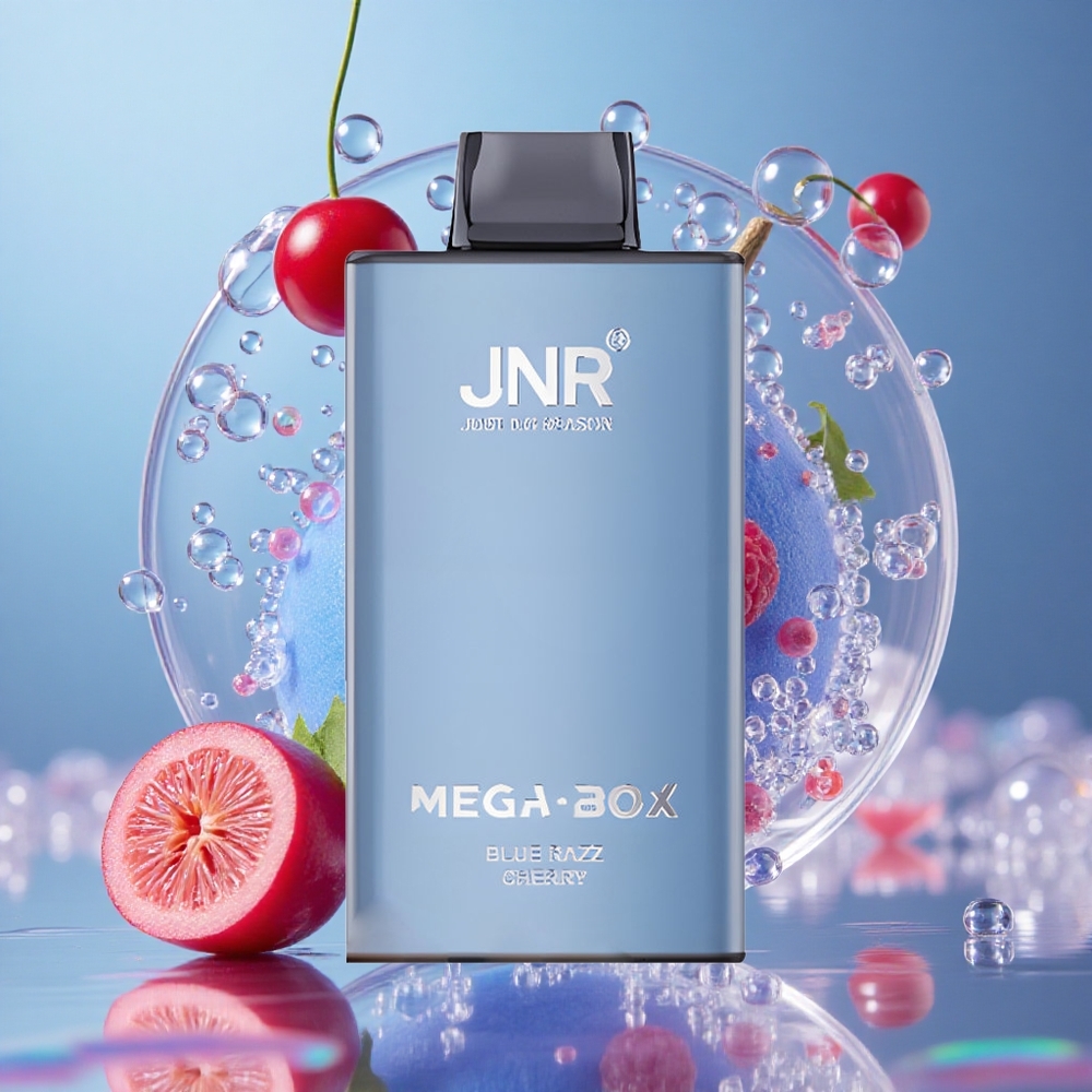 Plava Malina Trešnja JNR Mega Box 25000 Puffs Dual Mesh