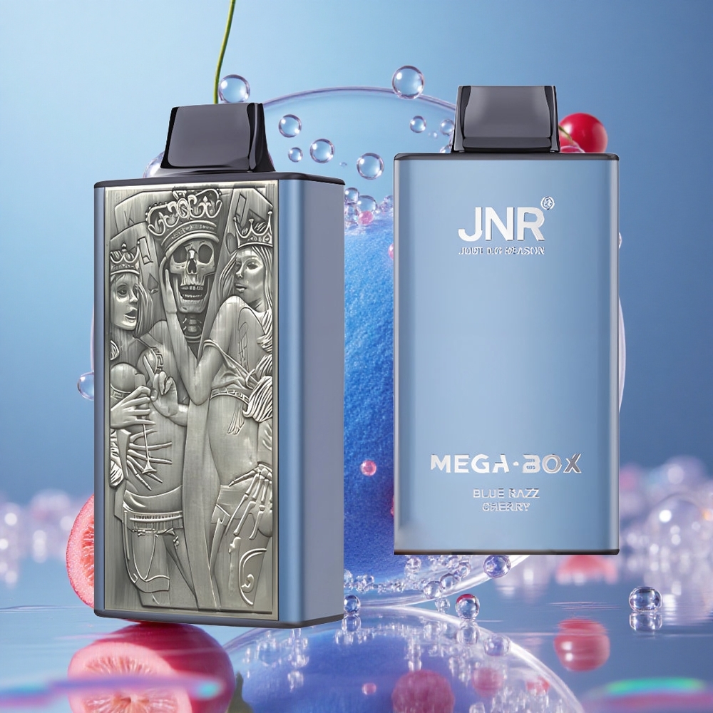Plava Malina Trešnja JNR Mega Box 25000 Puffs Dual Mesh