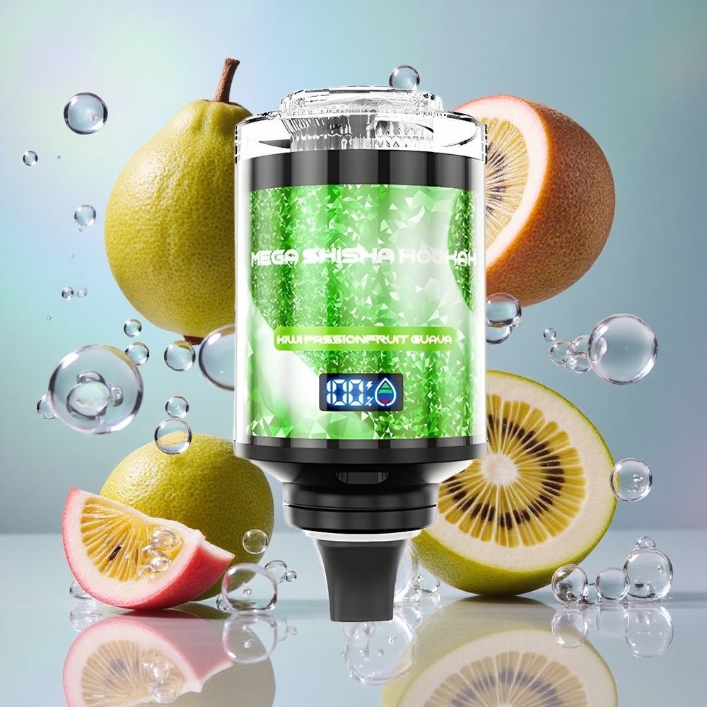 Kivi Marakuća Guava JNR Mega Shisha 100K Desktop Kompatibilnost 2200мАх батерија