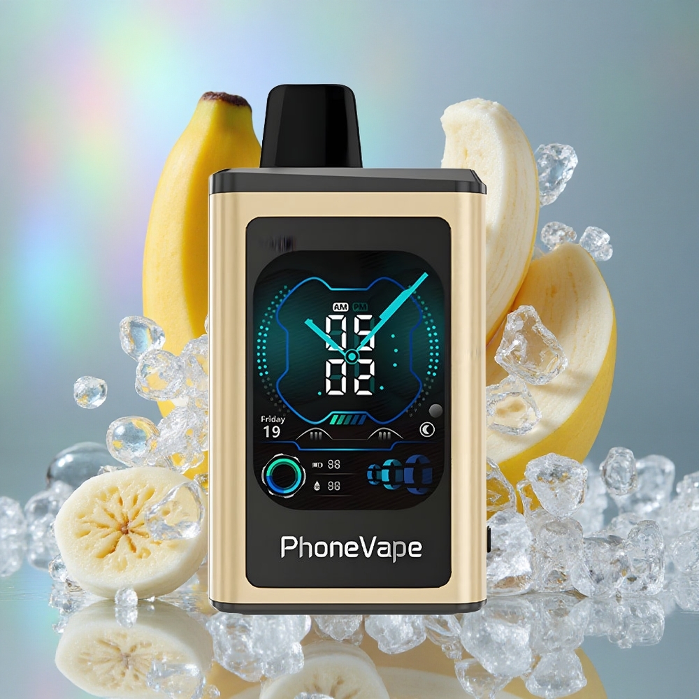 Banana Led JNR PhoneVape 30000 Puffs Фулл Дисплаи Сцреен