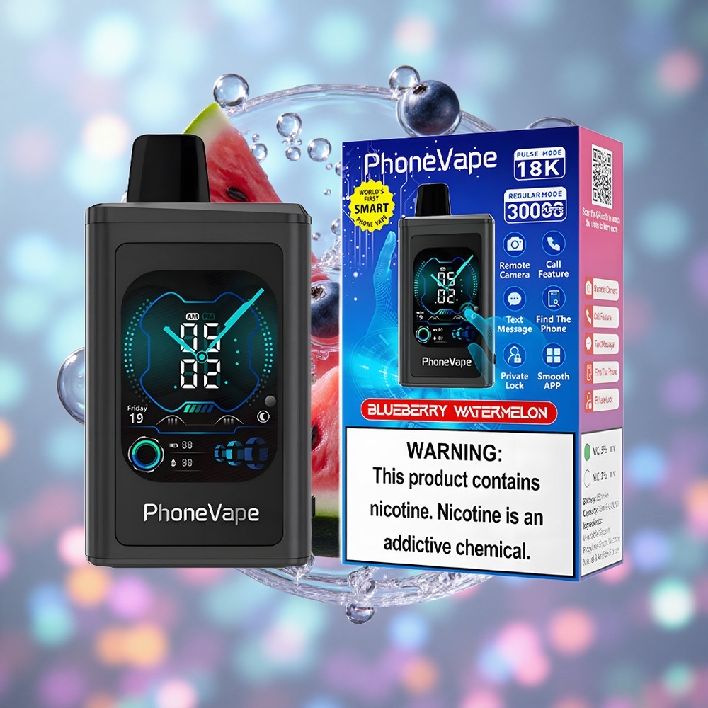 Боровница Лубеница JNR PhoneVape 30000 удисаја Подесив проток ваздуха