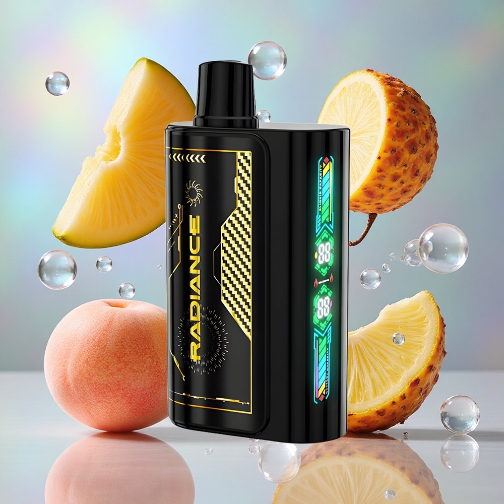 Breskva Mango Ananas JNR Radiance 31000 Puffs Дуал Месх Цоил