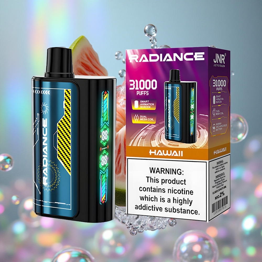 Havaji JNR Radiance 31000 Puffs Дуал Месх Цоил