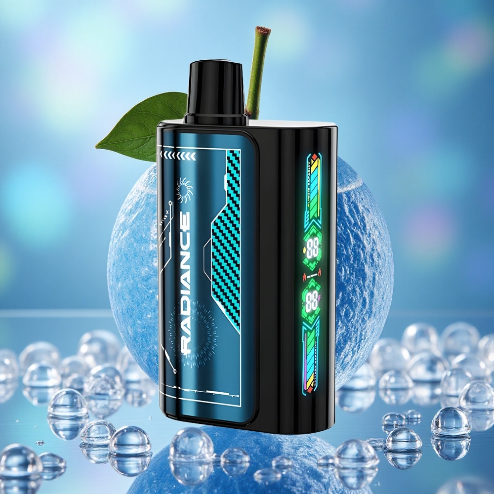 Plava Malina Led JNR Radiance 31000 Puffs Дуал Месх Цоил