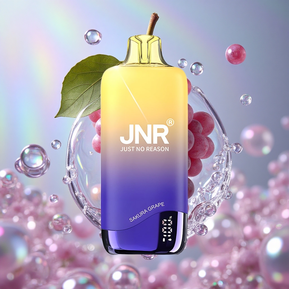 Јагода Грожђе JNR Rainbow 10500 Puffs 18 мл Е-течности