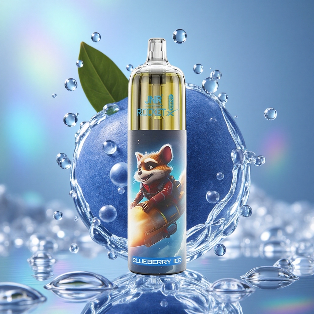 Borovnica Led JNR Rocket-X 12400 Puffs Подесиви проток ваздуха