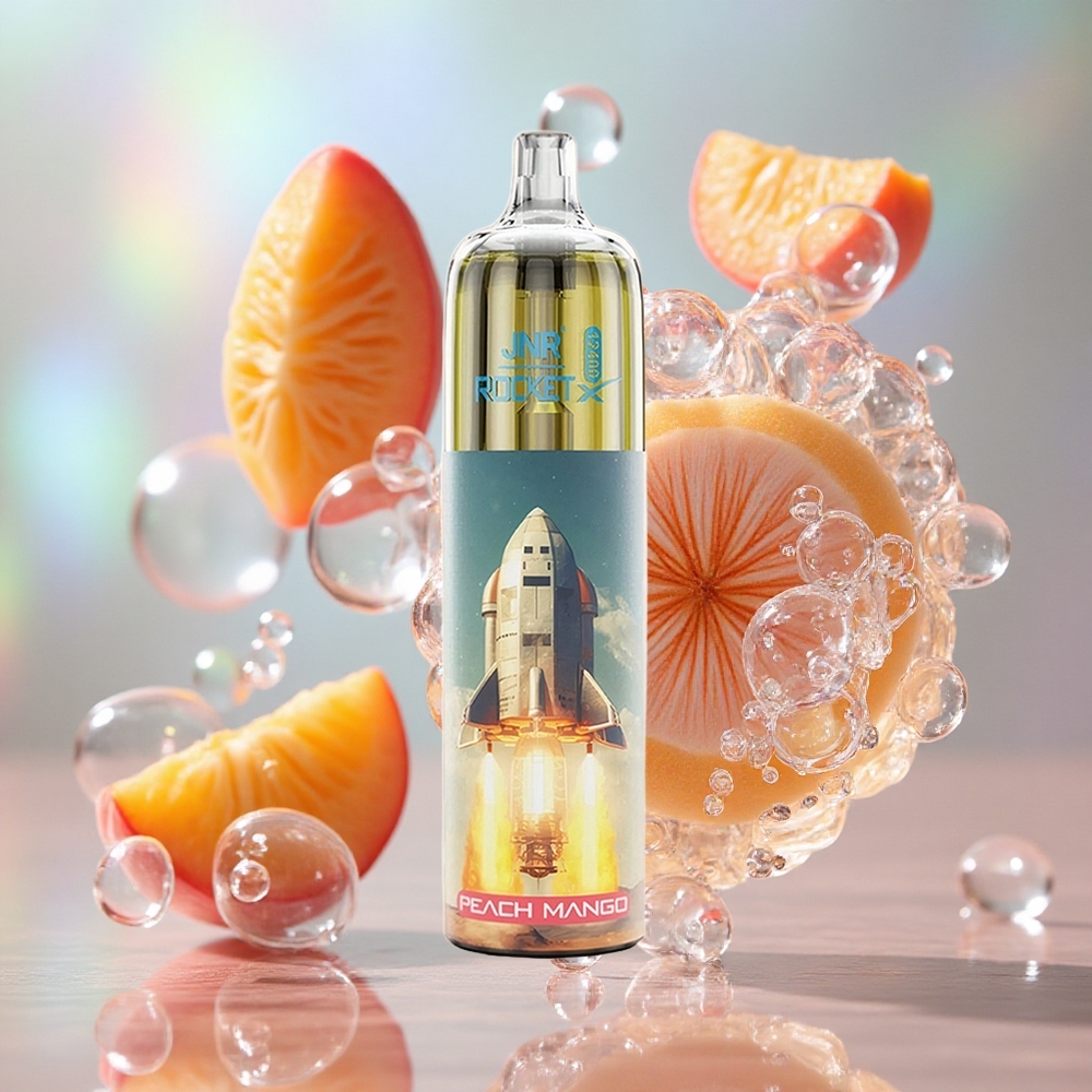 Breskva-Mango JNR Rocket-X 12400 PuffsПодесиви проток ваздуха