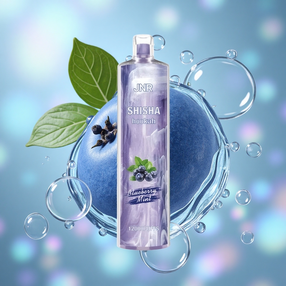 Borovnica Met JNR Shisha Hookah 12000 Puffs 24 мл Е-течности