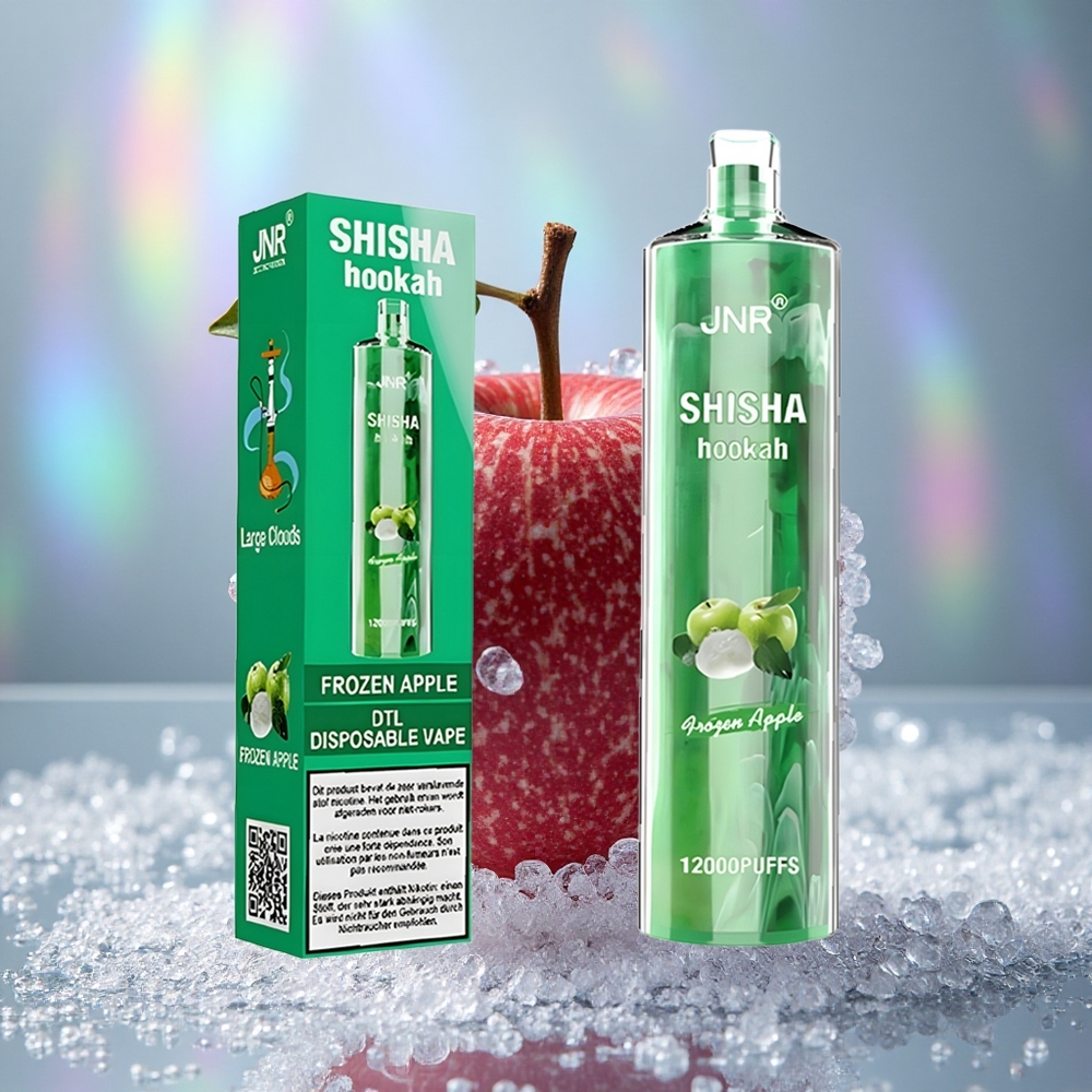 Ledena Jabuka JNR Shisha Hookah 12000 Puffs 24 мл Е-течности