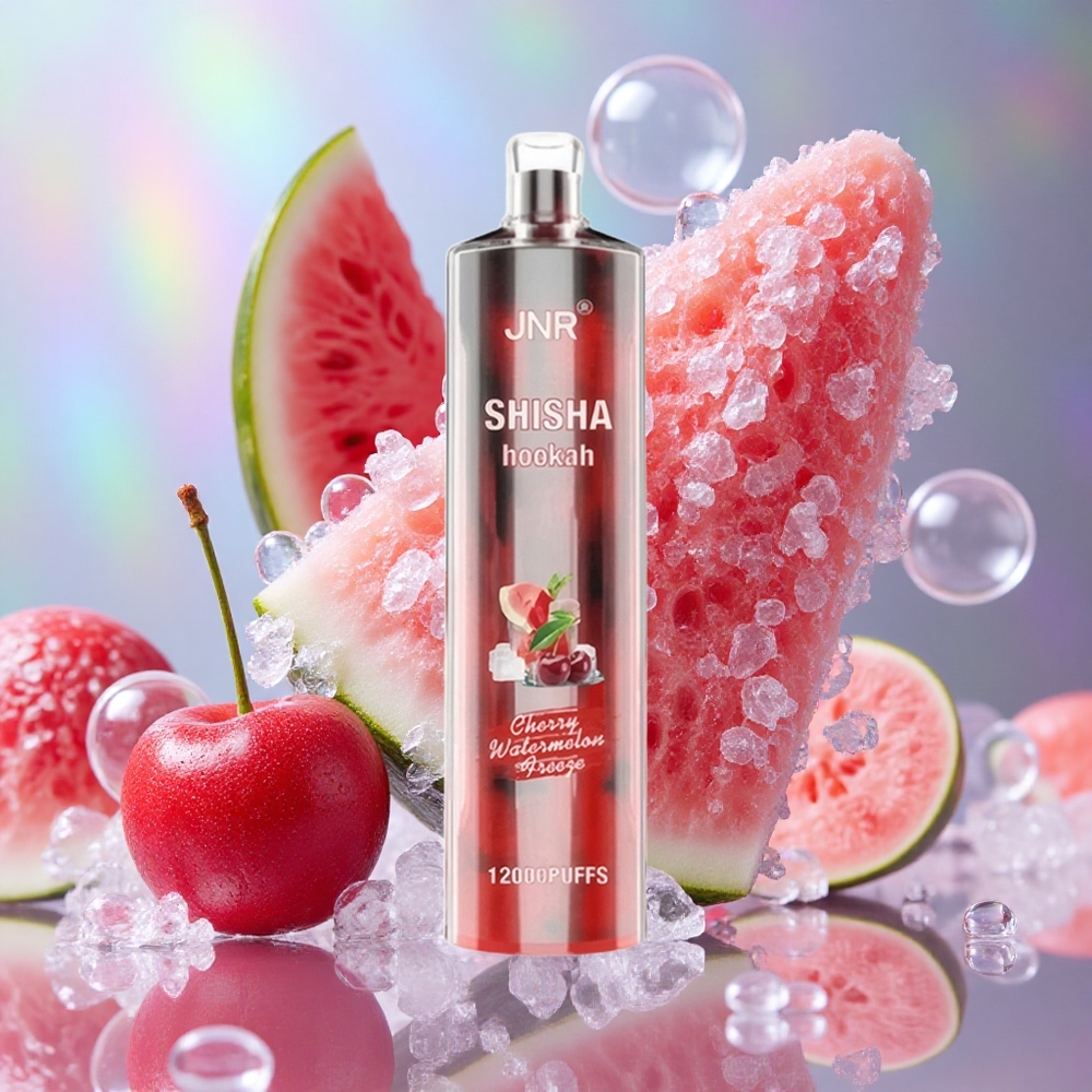 Trešnja Lubenica Zamrzavanje JNR Shisha Hookah 12000 Puffs 24 мл Е-течности