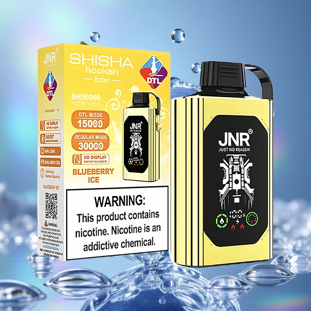 Boravnica Led JNR Shisha Hookah Box 20500 Puffs Дуал Месх Цоил