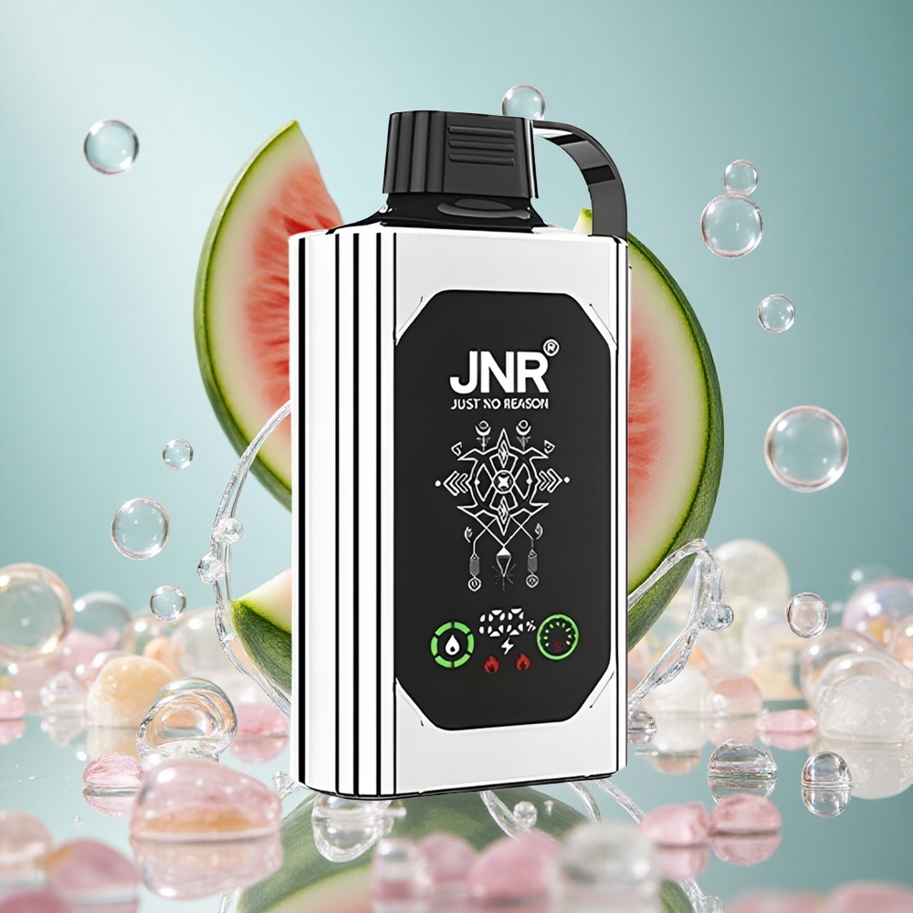 Двоструки Мелон Мента JNR Shisha Hookah Box 20500 Пуфова Дуал Месх Цоил
