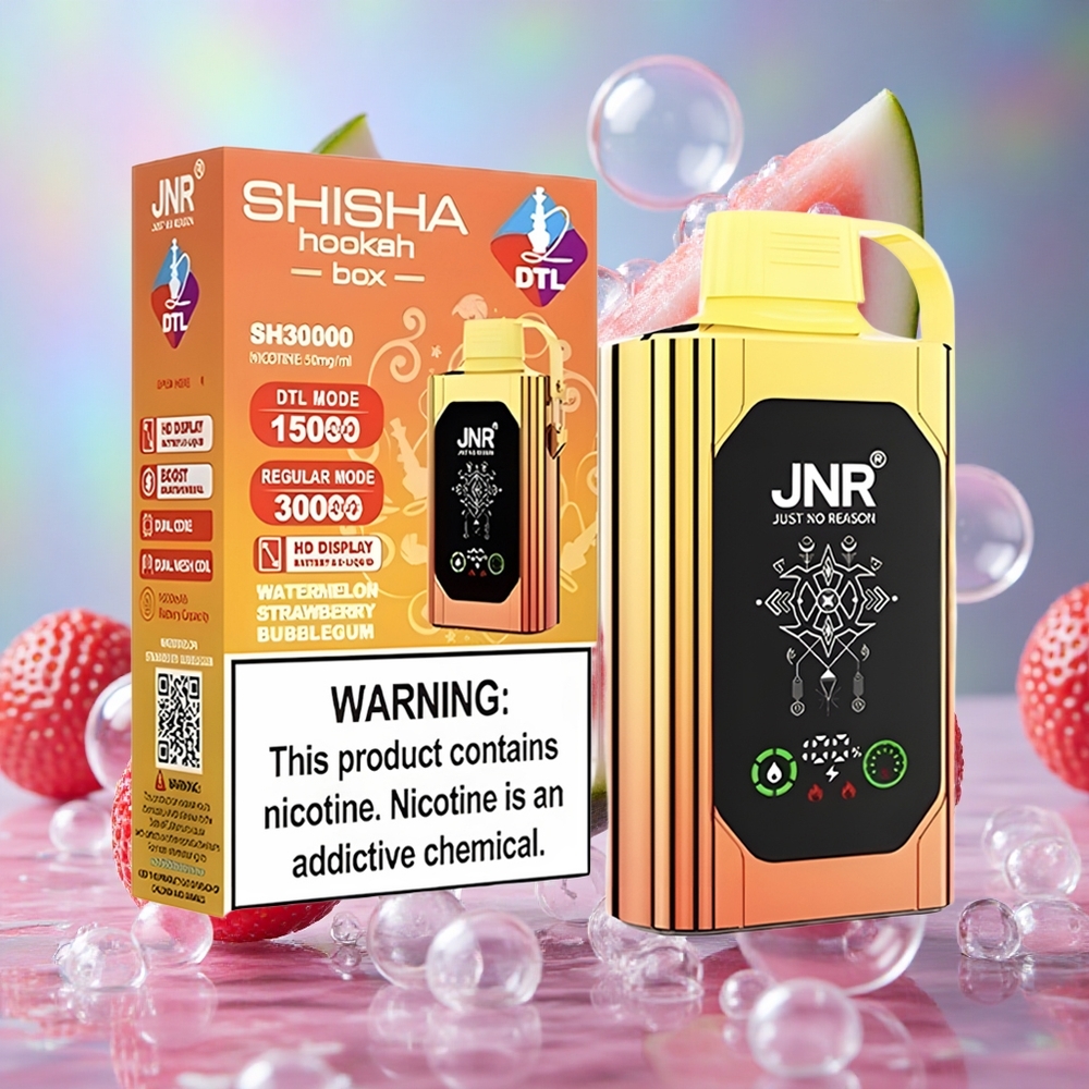 Лубеница-Јагода-Балон жвака JNR Shisha Hookah Box 20500 дувака Type-C