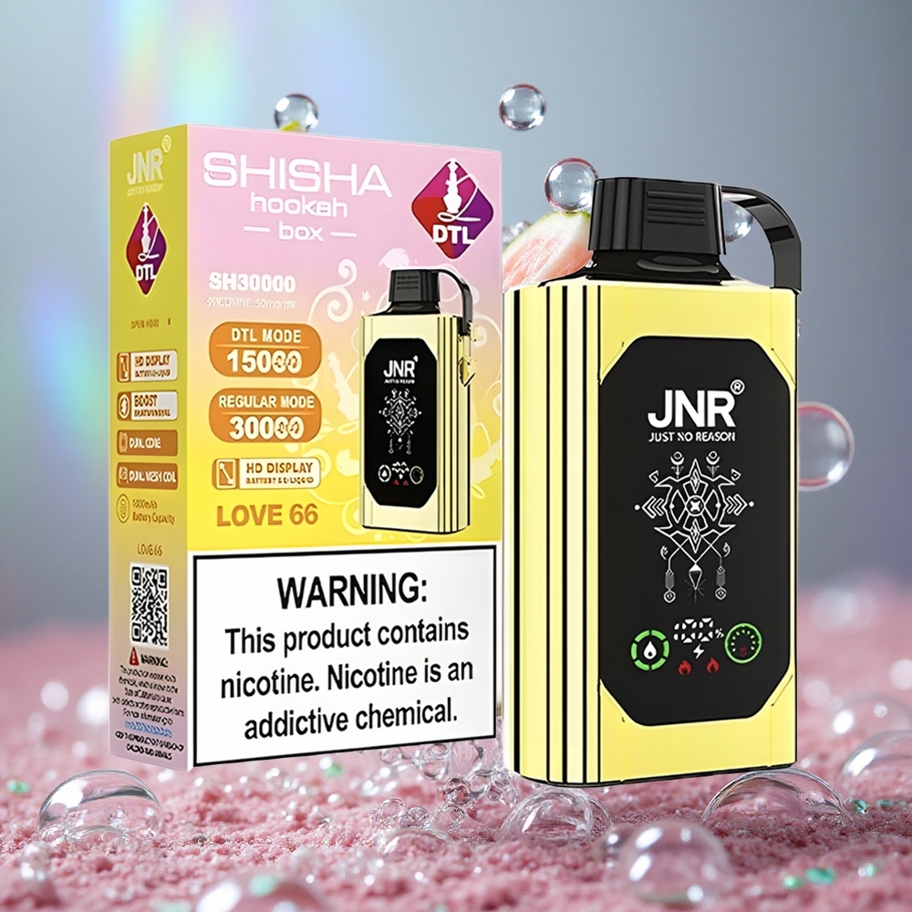 Ljubav 66 JNR Shisha Hookah Box 20500 Puffs Дуал Месх Цоил