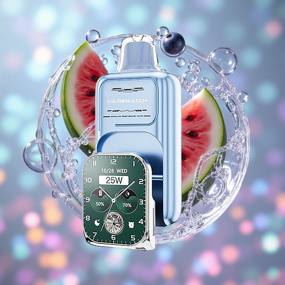 Боровница Лубеница JNR Vape Watch 30000 Пуфова Дуал Месх Цоил